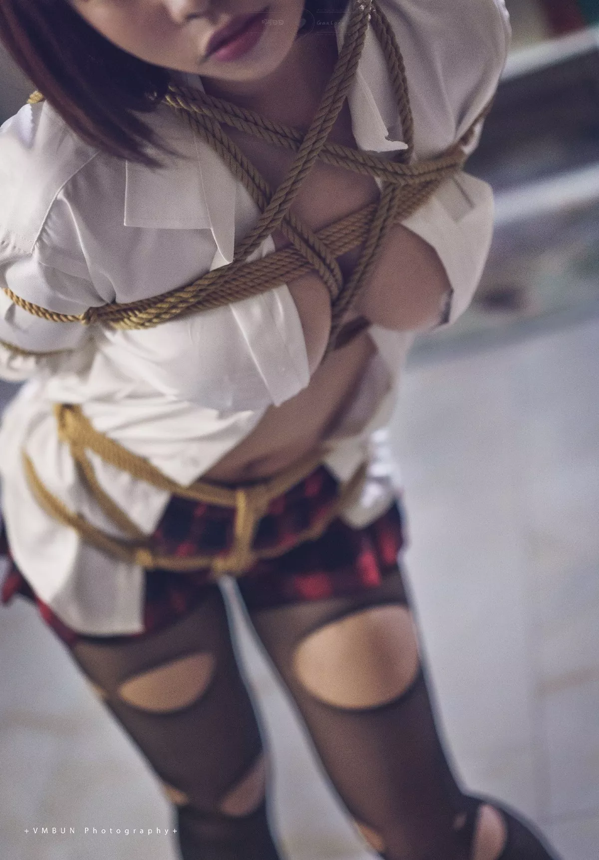 Xgyw.Org_网络美女啊日日_Ganlory吊挂式后背主题私房情趣捆绑黑丝裤袜秀美腿诱惑写真27P