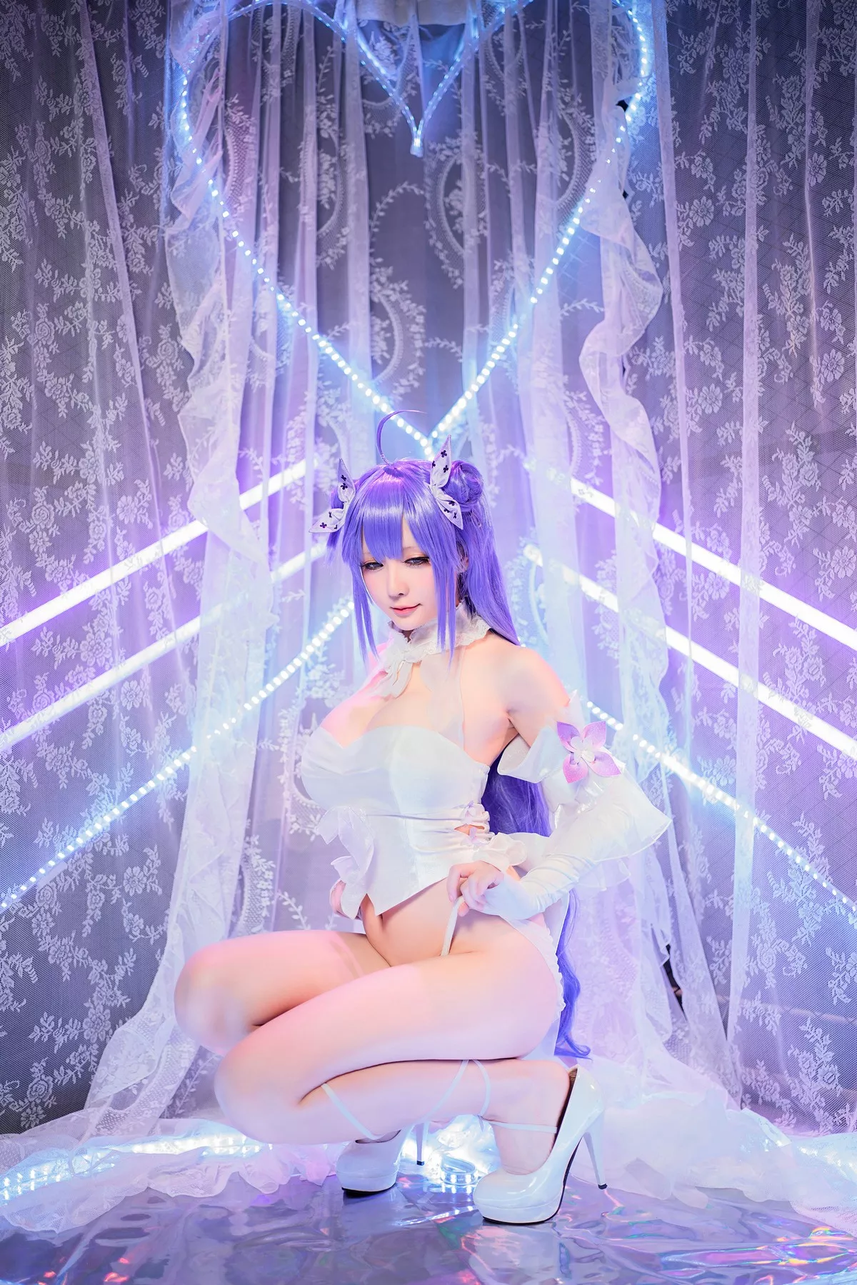 Xgyw.Org_Coser小姐姐星之迟迟纯白与漆黑主题私房性感服饰系列秀完美身材迷人诱惑写真131P