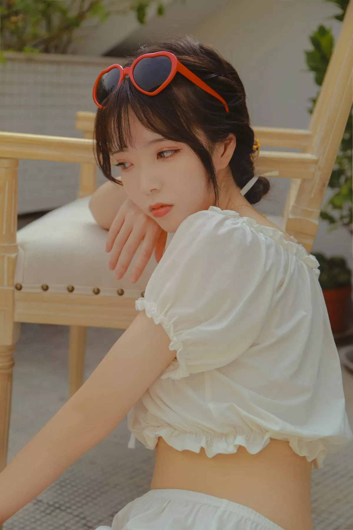 Xgyw.Org_微博妹子Fushii_海堂洛丽塔主题户外阳台性感白色薄透睡衣秀完美身材诱惑写真40P