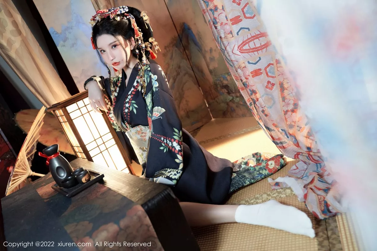 Xgyw.Org_XiuRen第5537期_女神周于希Sally宽衣解带主题日系风脱和服露翘臀美腿诱惑写真80P