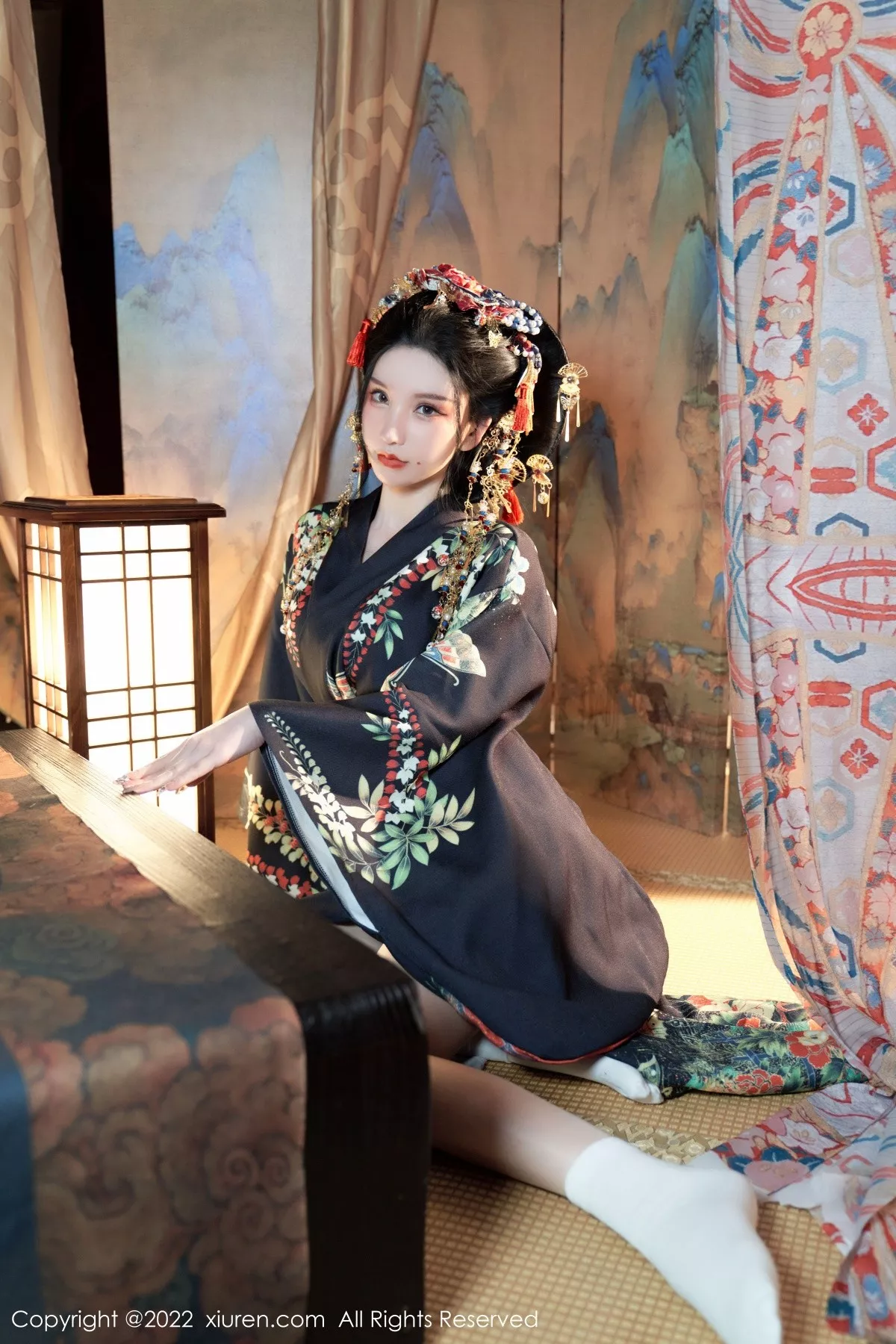 Xgyw.Org_XiuRen第5537期_女神周于希Sally宽衣解带主题日系风脱和服露翘臀美腿诱惑写真80P