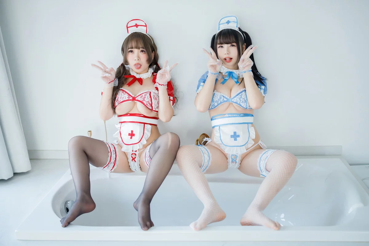 Xgyw.Org_网络美女胡桃猫＆十万珍吱伏特诊疗预约主题私房性感姐妹花情趣内衣惹火诱惑写真167P