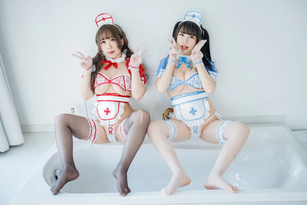 Xgyw.Org_网络美女胡桃猫＆十万珍吱伏特诊疗预约主题私房性感姐妹花情趣内衣惹火诱惑写真167P