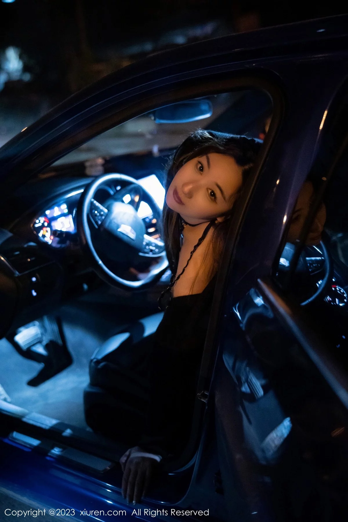 Xgyw.Org_XiuRen第6650期_模特江真真性感黑色薄透情趣内衣配黑丝吊袜秀惹火身材诱惑写真88P