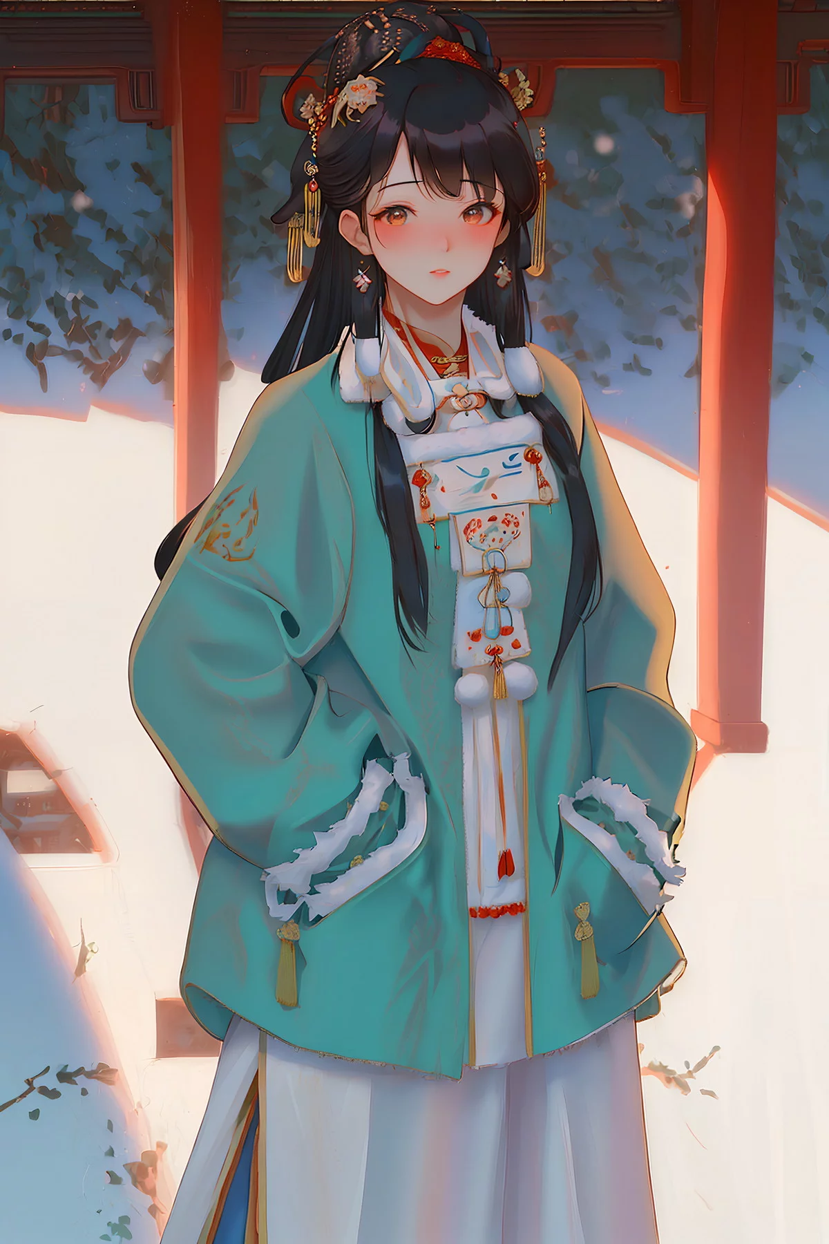 Xgyw.Org_AI美图024期画中少女主题完美身材的动漫少女写真及下载40P