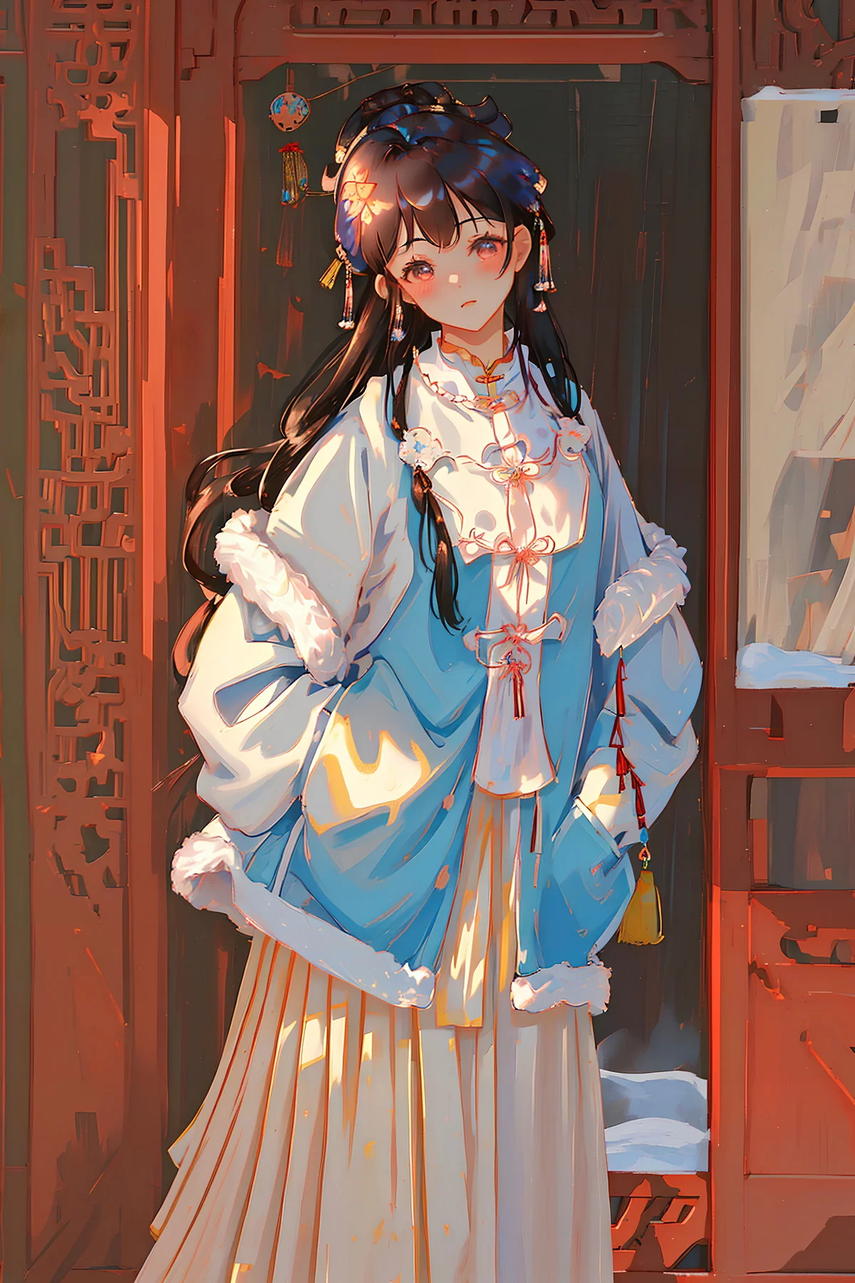 Xgyw.Org_AI美图024期画中少女主题完美身材的动漫少女写真及下载40P