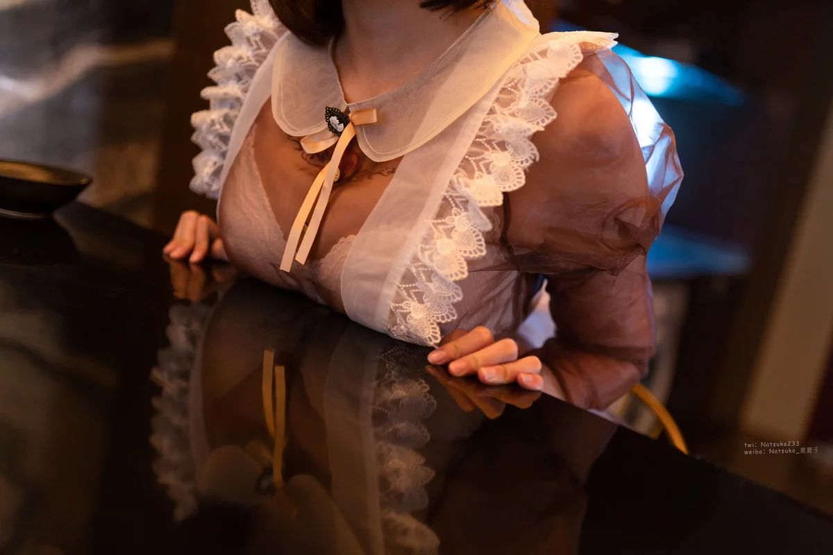 Xgyw.Org_网络美女Natsuko夏夏子透明女仆主题性感透明女仆装露白色蕾丝内衣完美诱惑写真76P