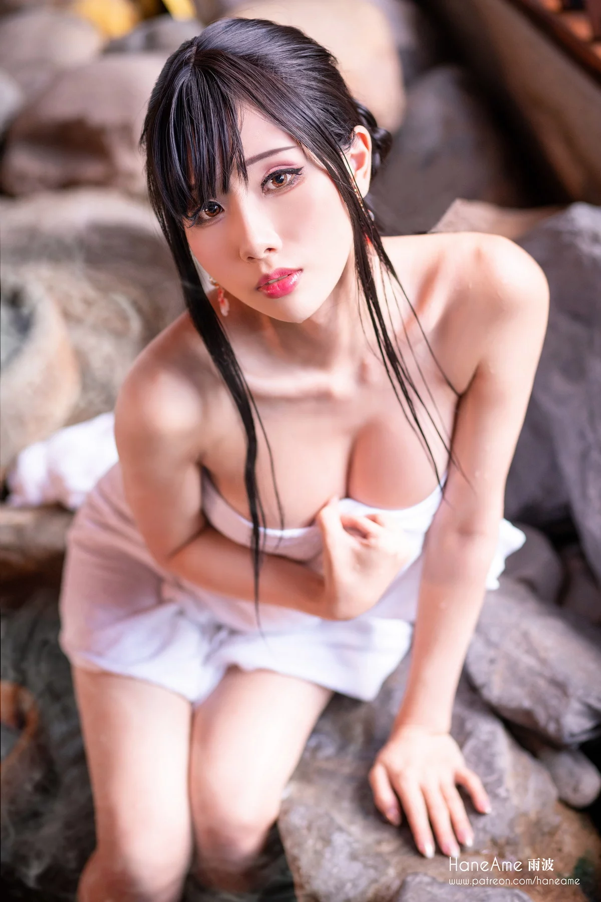 Xgyw.Org_Coser美女雨波_HaneAme温泉主题脱日系和服露性感花色内衣秀丰满身材诱惑写真100P