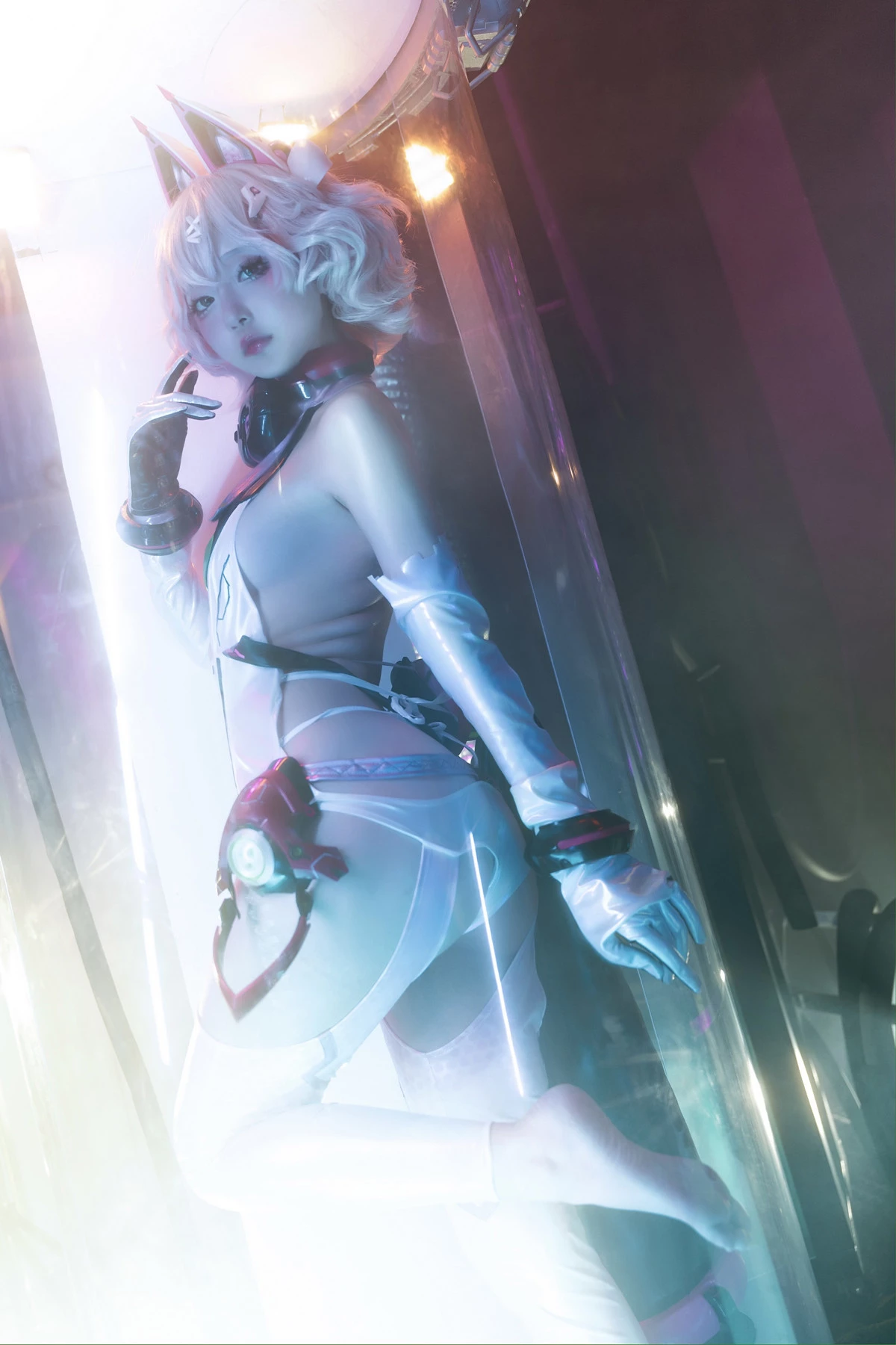 Xgyw.Org_网络美女迷之呆梨01月合集主题私房性感多套服饰配丝袜系列秀翘臀美腿迷人诱惑写真84P